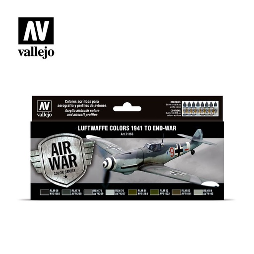 [571166] 71166 Air War Luftwaffe 1941 to end-war 8 x 17 ml