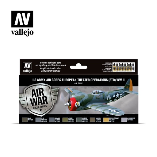 [571182] Air War US Army Air Corps ETO WWII 8 x 17 ml