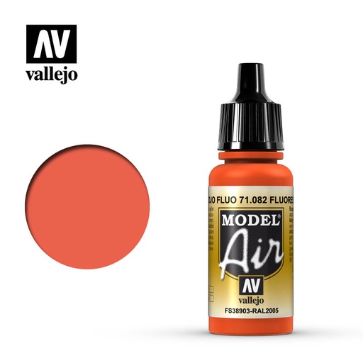 [571082] Model Air 082 Fluorescent Red 17 ml (100682)