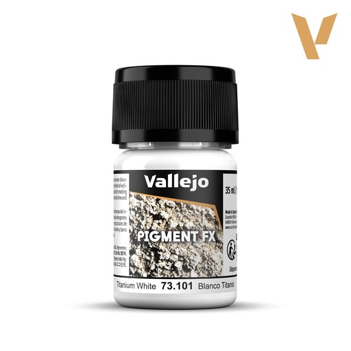 [573101] Vallejo Pigments Titanium White 35 ml