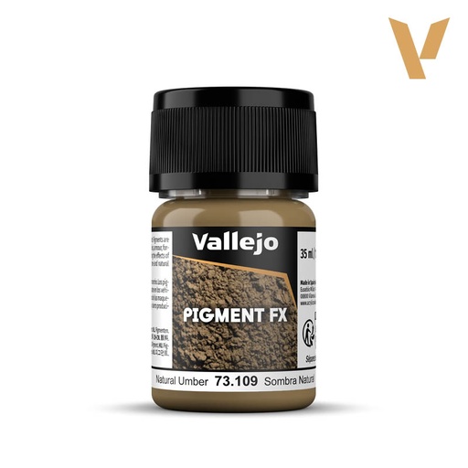 [573109] Vallejo Pigments Natural Umber 35 ml