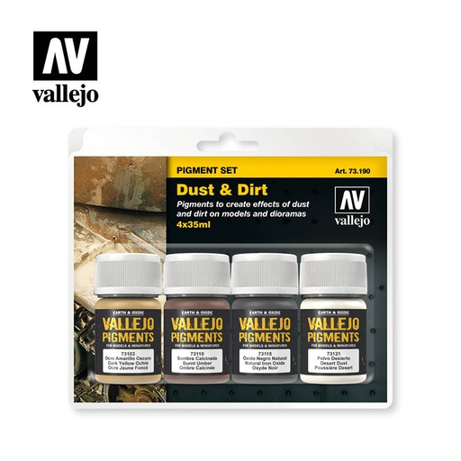 [573190] Pigment Set Dust & Dirt 4 x 35 ml