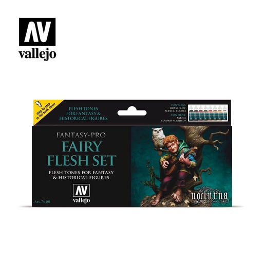 [574101] Fantasy Pro Nocturna Fairy Flesh Set 8 x 17 ml