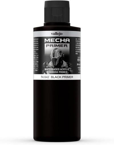 [574642] Mecha Color 642 Primer Black 200 ml