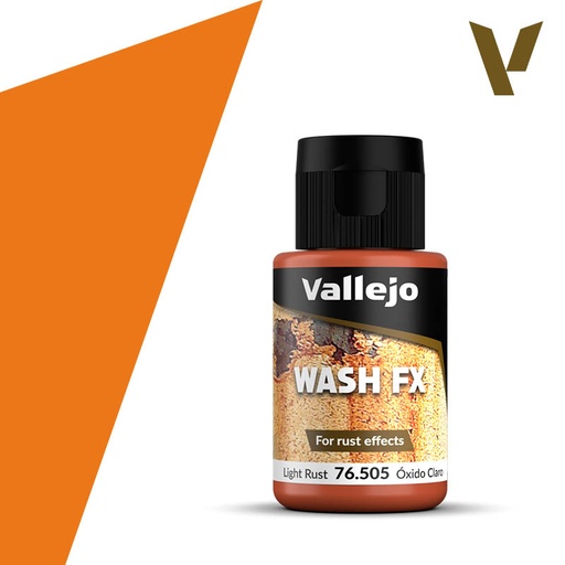 [576505] Vallejo Model Wash Light Rust Wash 35 ml