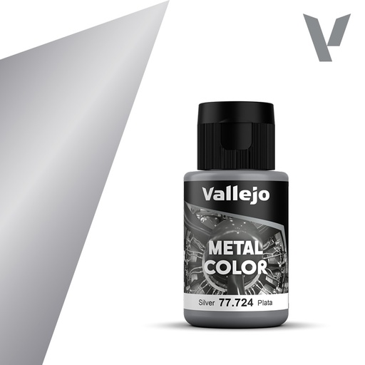 [577724] Vallejo Metal Colors 724 Silver 32 ml