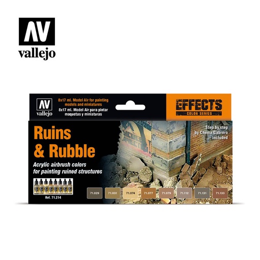 [571214] Effects Color Series Ruins & Rubble 8 x 17 ml