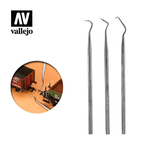 [5T02001] Set of 3 Stainless Steel Probes (1/6 PU)