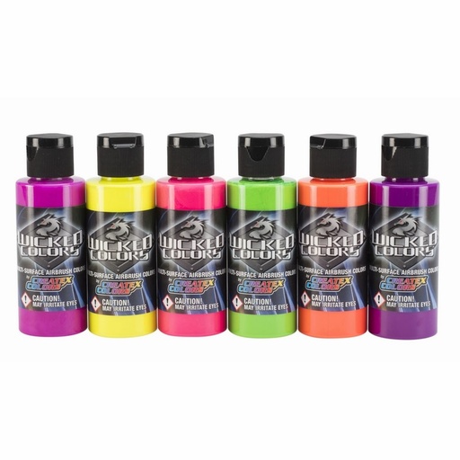 [116103] Wicked W103-00 Fluorescent Set 6 x 60 ml