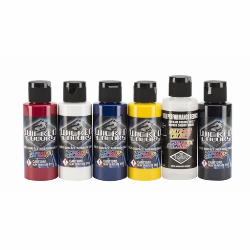 [116110] Wicked W110-00 Detail Sampler Set 6 x 60 ml