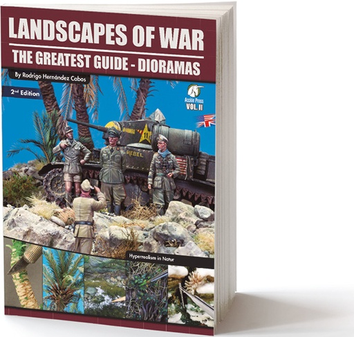 [575009] Landscapes of War Vol.2: The greatest Guide - Dioramas, Rodrigo Hernández Cabos, 200 Pages, Language: English